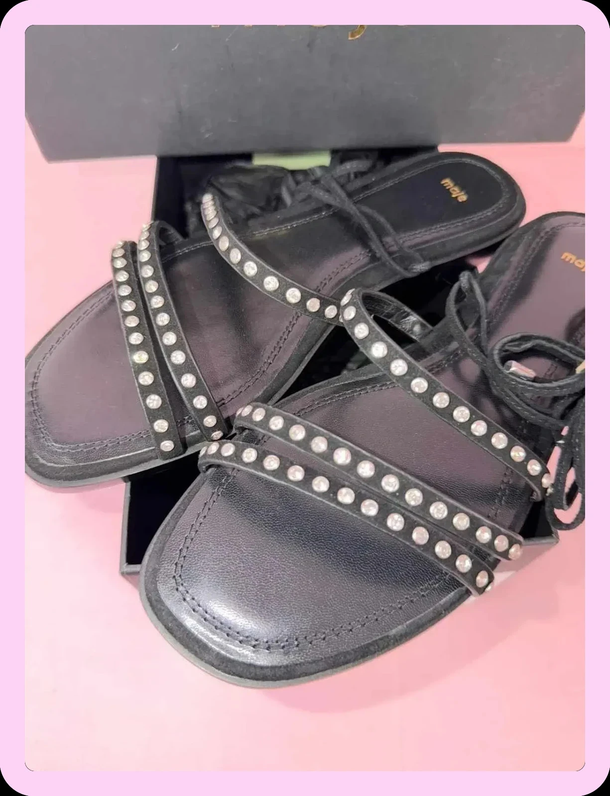 Maje thong sandal size 38 never worn no issues – photo 6